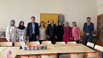 Saraykent Kaymakamı Mete Öztürk, İlçe Halk Eğitimi Merkezi’ni ziyaret ederek