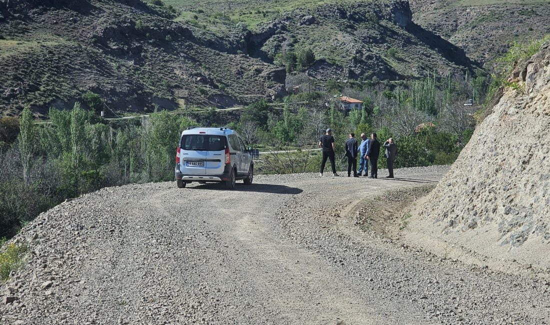 Yozgat İl Özel İdaresi, Musabeyliboğazı ve Kırıksoku köy yollarında yürüttüğü