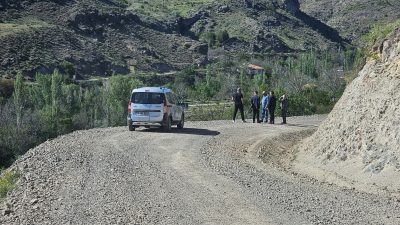 Yozgat İl Özel İdaresi, Musabeyliboğazı ve Kırıksoku köy yollarında yürüttüğü