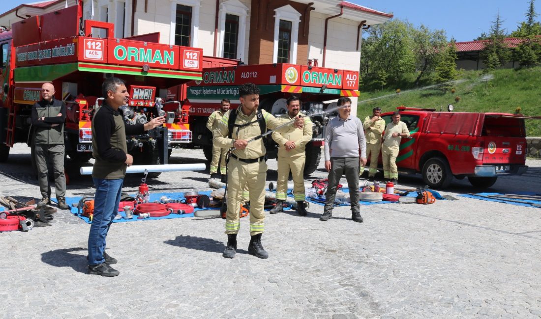 Yozgat Valiliği öncülüğünde, 2025 yılı Orman Yangınlarıyla Mücadele İş Başı