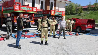 Yozgat Valiliği öncülüğünde, 2025 yılı Orman Yangınlarıyla Mücadele İş Başı