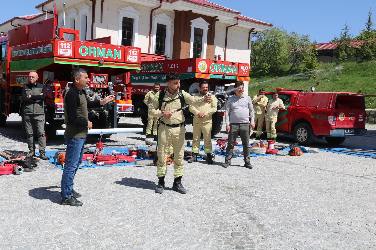 Yozgat Valiliği öncülüğünde, 2025 yılı Orman Yangınlarıyla Mücadele İş Başı