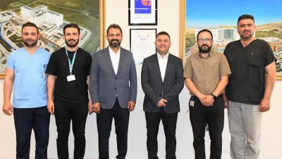 Sağlık-Sen Yozgat İl Başkanı Gökhan Eroğlu ve yönetimi, Bozok Üniversitesi