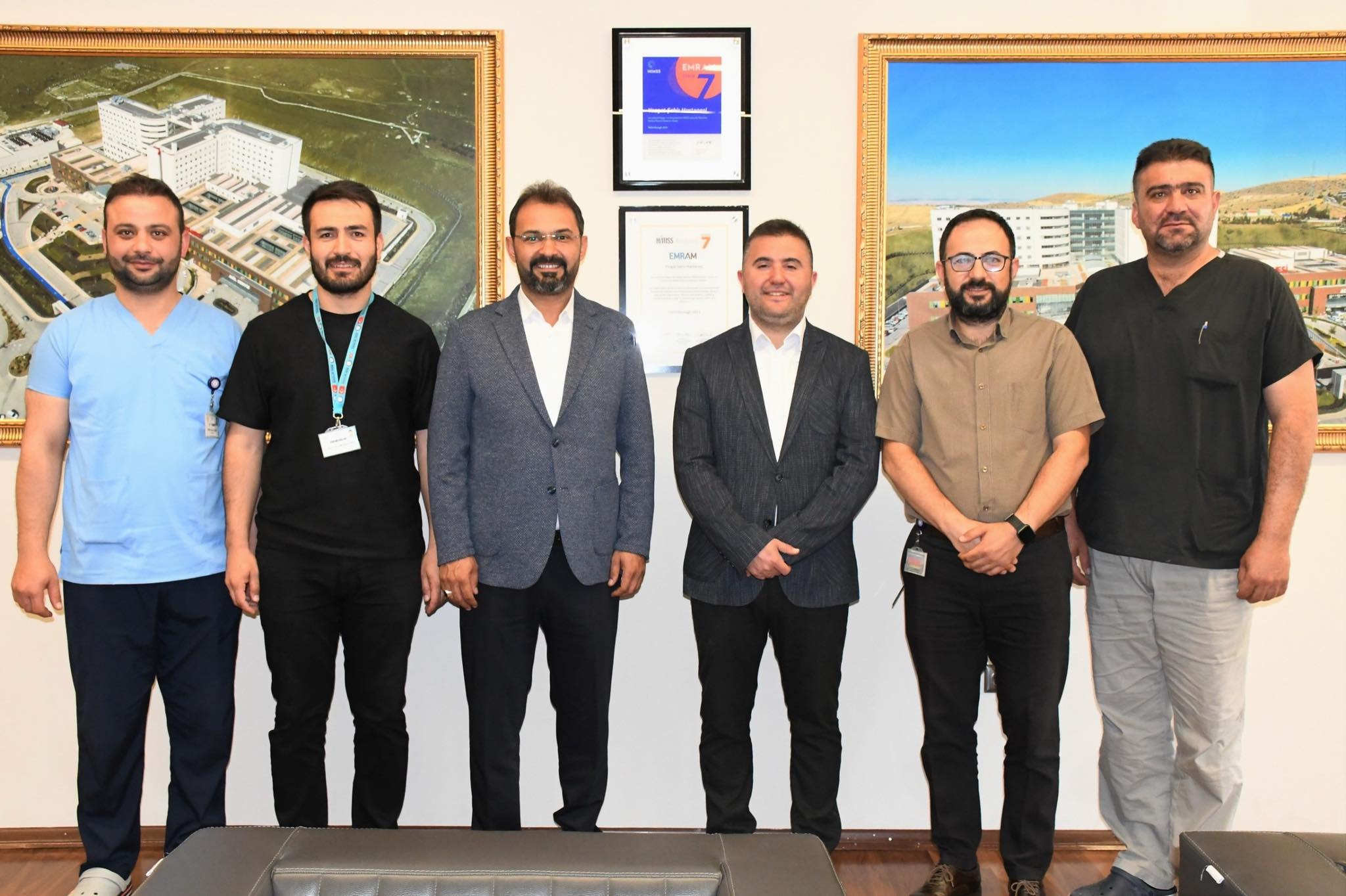 Sağlık-Sen Yozgat İl Başkanı Gökhan Eroğlu ve yönetimi, Bozok Üniversitesi