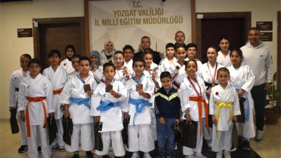 Türkiye Karate Şampiyonası’nda dereceye giren Yozgatlı minik sporcular, İl Millî