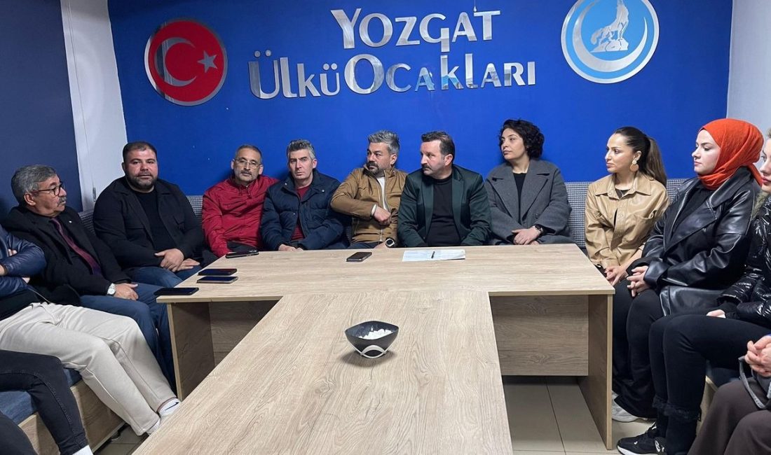 Ülkü Ocakları Yozgat İl Başkanlığı, aylık yönetim kurulu toplantısında teşkilat