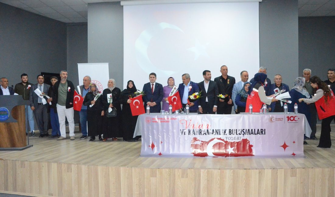 Yozgat Aile ve Sosyal Hizmetler İl Müdürlüğü tarafından düzenlenen "Vatan