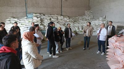 Yozgat Bozok Üniversitesi Ziraat Fakültesi Bahçe Bitkileri Bölümü öğrencileri, Akarslan