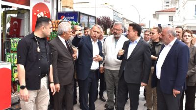 DEVA Partisi Genel Başkanı Ali Babacan, Yozgat’ta esnaf ziyaretleri gerçekleştirdi,