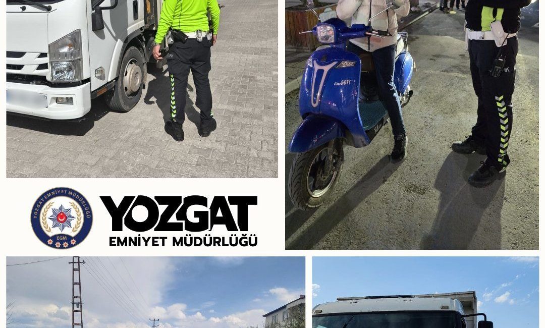 Yozgat’ta İl Emniyet Müdürlüğü, modifiye araç ve abartı egzoz kullanımına