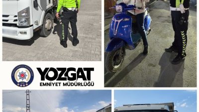 Yozgat’ta İl Emniyet Müdürlüğü, modifiye araç ve abartı egzoz kullanımına