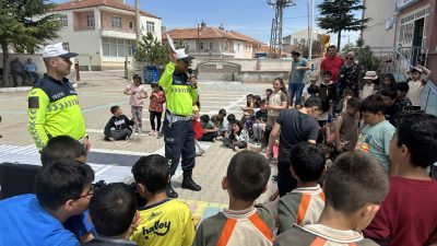 Yozgat İl Jandarma Komutanlığı, Boğazlıyan Gazipaşa İlk/Ortaokulunda öğrencilere yönelik trafik