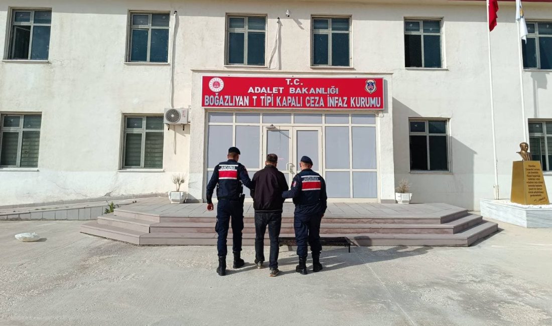 Yozgat İl Jandarma Komutanlığı ve JASAT ekiplerince düzenlenen operasyonda, hakkında