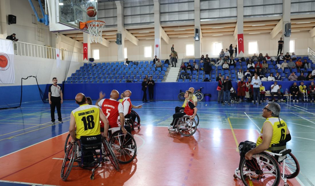 Bozok Üniversitesi ile Sorgun Engelliler Umut Spor Kulübü arasında oynanan