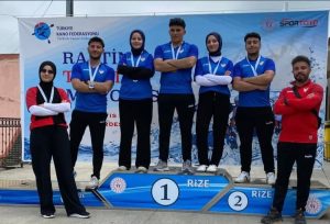 Rize Ardeşen'de düzenlenen Türkiye Şampiyonası ve Milli Takım seçme yarışmalarında