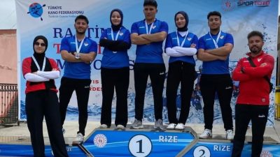 Rize Ardeşen'de düzenlenen Türkiye Şampiyonası ve Milli Takım seçme yarışmalarında