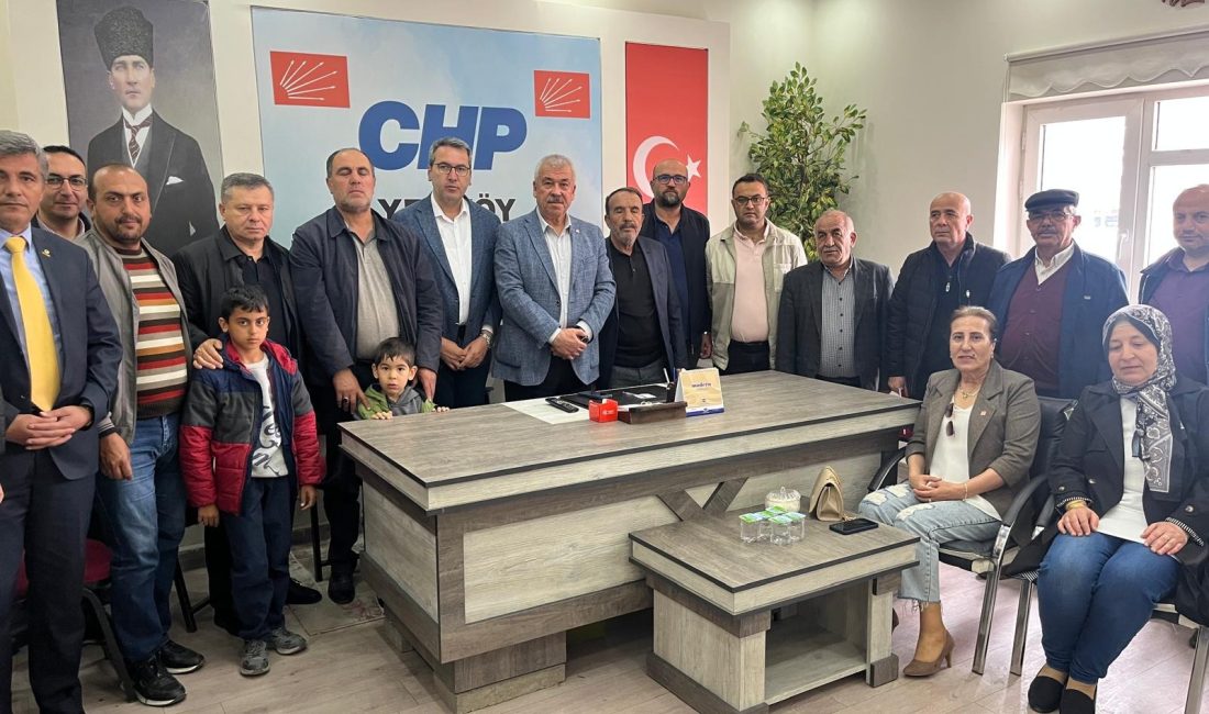 CHP Yozgat İl Başkanı Abdullah Yaşar, Yerköy, Şefaatli ve Yenifakılı’da