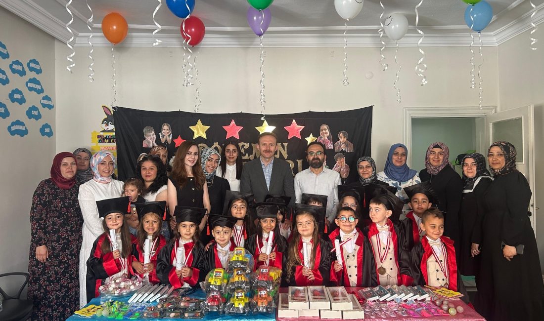 Boğazlıyan Kaymakamı Aydın Yanık, 04-06 yaş Kur’an Kursları Karne Etkinliği’ne