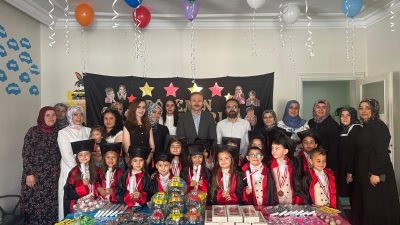 Boğazlıyan Kaymakamı Aydın Yanık, 04-06 yaş Kur’an Kursları Karne Etkinliği’ne