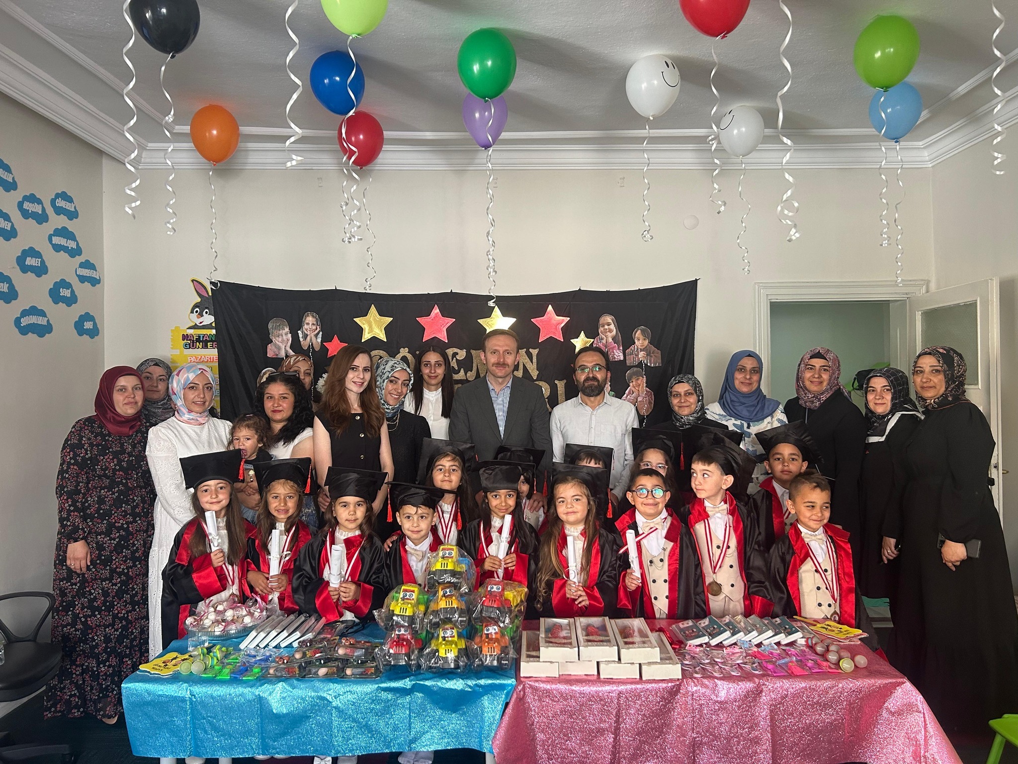 Boğazlıyan Kaymakamı Aydın Yanık, 04-06 yaş Kur’an Kursları Karne Etkinliği’ne