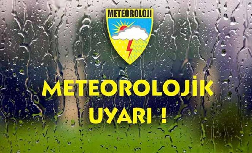 Meteoroloji yetkilileri, Yozgat genelinde bugün beklenen kuvvetli gök gürültülü sağanak