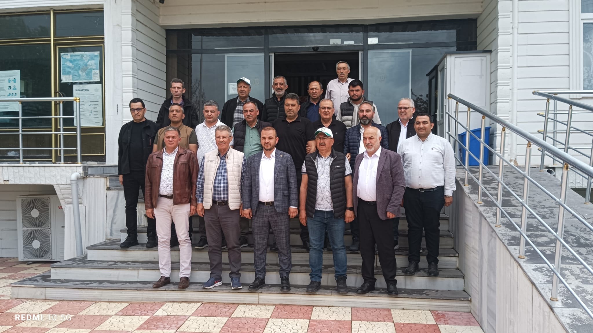 Yenipazar Belediye Başkanı Mustafa Özer, Kayseri Pancar Ekicileri Kooperatifi Başkanı