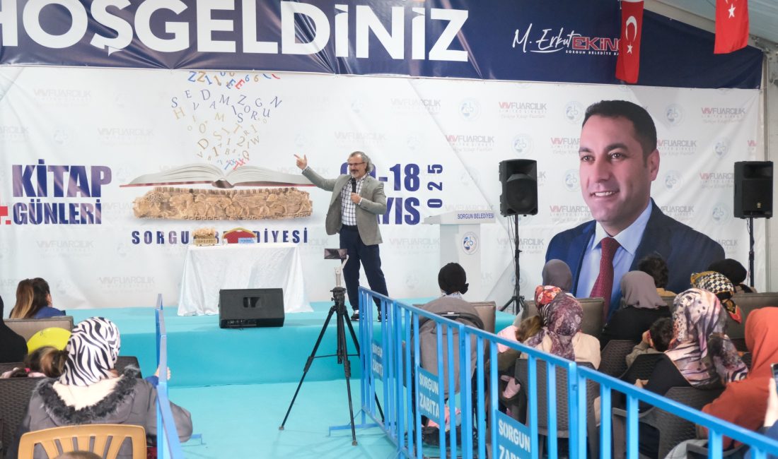 Sorgun Kitap Günleri kapsamında Eğitimci-Yazar Sıtkı Aslanhan, “Başarıya Gülümse” adlı