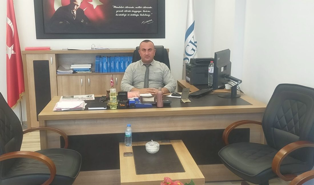 Boğazlıyan SGK Müdürü Süleyman Bozburun, Sosyal Güvenlik Haftası'nda yaptığı açıklamada,