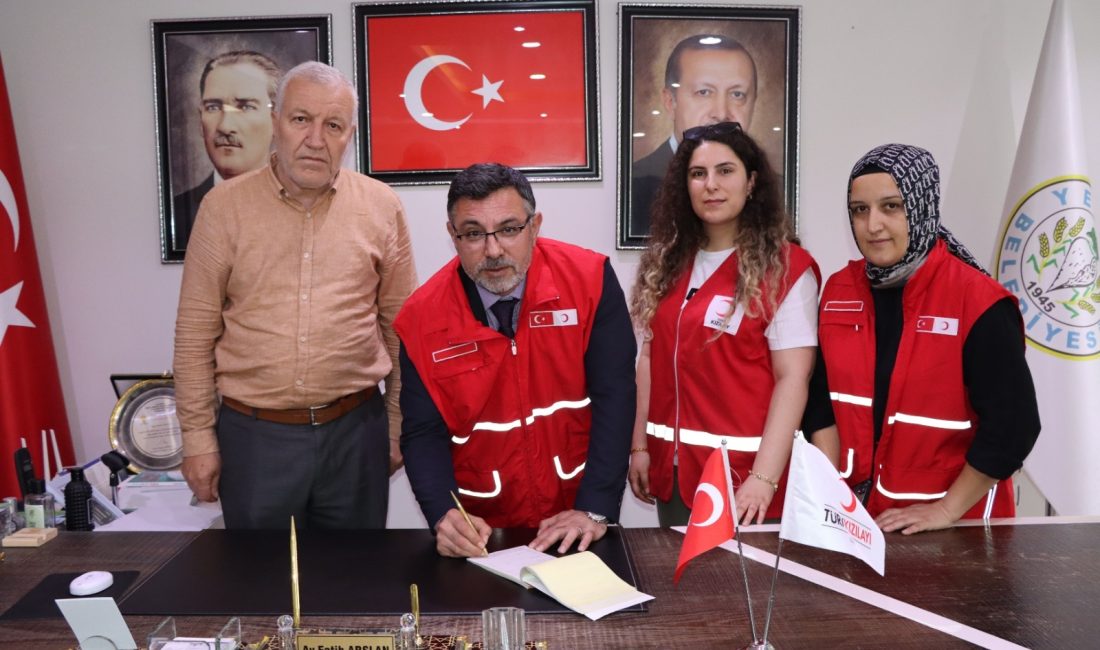 Yerköy Belediye Başkanı Av. Fatih Arslan, Türk Kızılay’ın vekâletle kurban