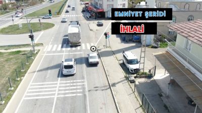 Yozgat İl Emniyet Müdürlüğü, karadan ve havadan gerçekleştirdiği trafik denetimlerinde,
