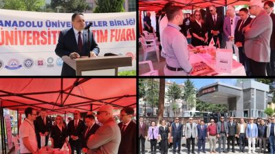 Anadolu Üniversiteler Birliği’nin 18 üyesi tarafından 14 ilde düzenlenen “AÜB