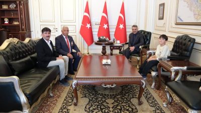 Yerköy Şehit Aileleri Derneği Başkanı Fatih Tez ve Kıbrıs Gazisi