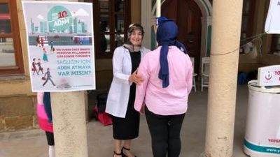 Yozgat İl Sağlık Müdürlüğü, sağlıklı yaşamı teşvik etmek amacıyla başlattığı