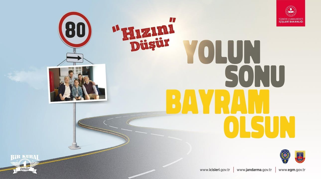 Sürücülerin dikkatine: Hızını düşür, makas atma, takip mesafeni koru, kırmızı