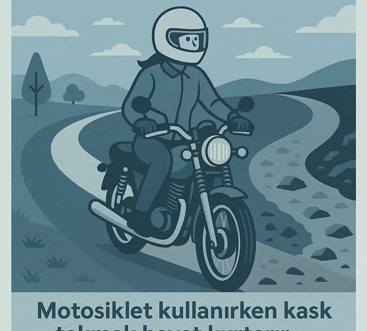 Yozgat Valiliği, motosiklet sürücülerine yönelik farkındalık oluşturmak amacıyla “Hayat Kask’onuz!”