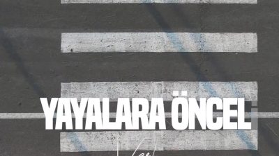 Yozgat Valiliği, trafikte yaya önceliğine dikkat çekmek amacıyla "Bir adım,