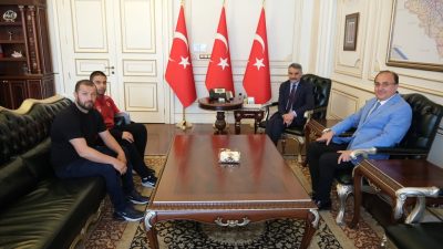 Yozgat Valisi Mehmet Ali Özkan, U17 Grekoromen Avrupa Güreş Şampiyonası’nda