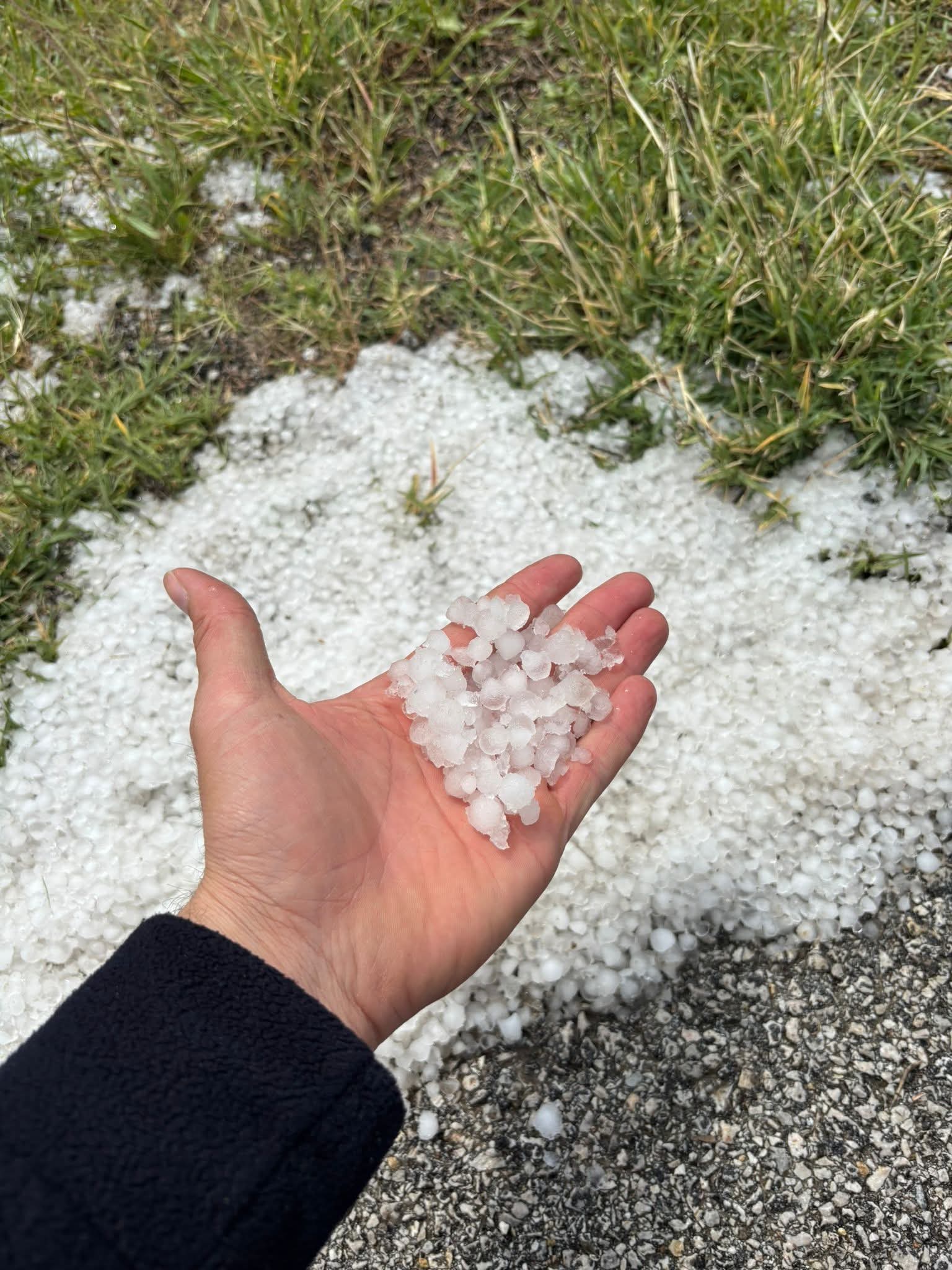 Yozgat ve bazı ilçelerinde etkili olan sağanak ve dolu yağışı