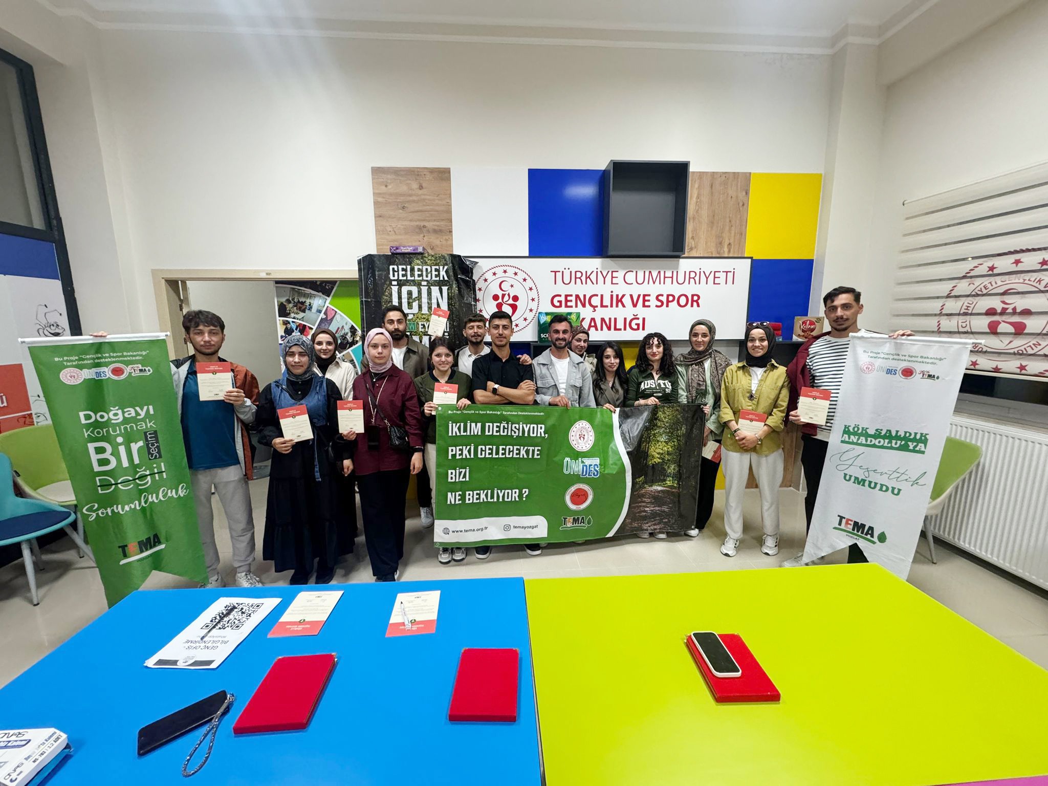 TEMA Vakfı Yozgat İl Temsilciliği ile Bozok Üniversitesi Genç TEMA