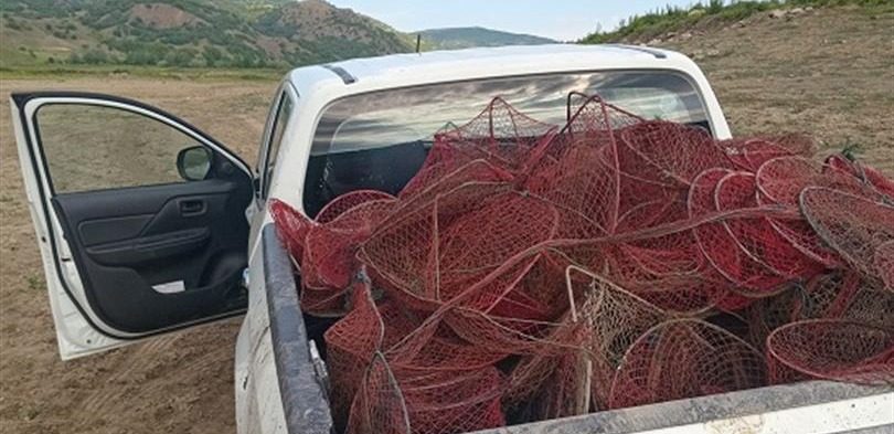 Yozgat İl Tarım ve Orman Müdürlüğü ekipleri, baraj, göl ve