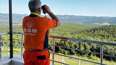 Yozgat genelinde orman yangınlarına karşı alınan tedbirler kapsamında, 170 bin