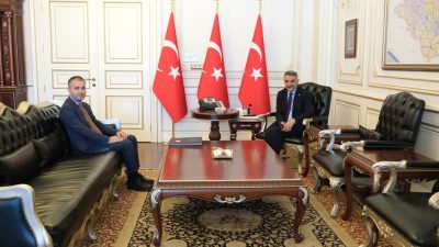 ORAN Genel Sekreteri Yunus Emre Şeker, Yozgat Valisi Mehmet Ali