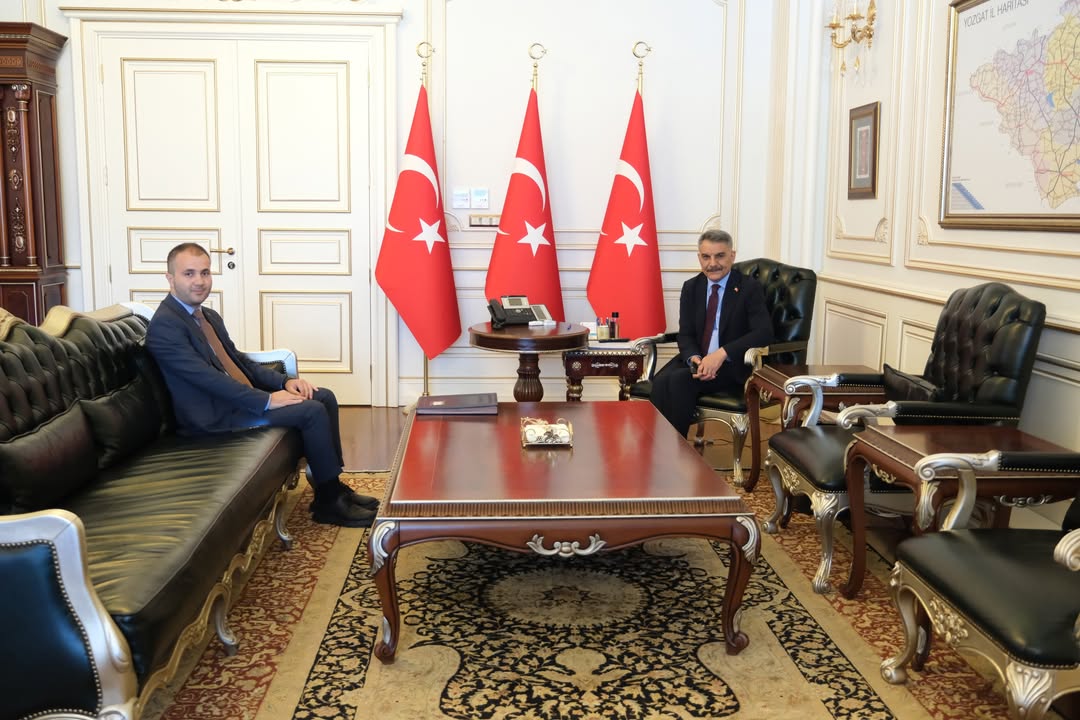 ORAN Genel Sekreteri Yunus Emre Şeker, Yozgat Valisi Mehmet Ali
