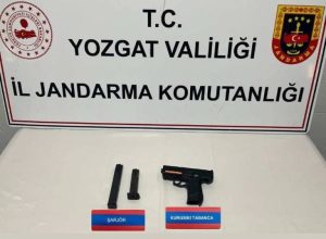 Yozgat İl Jandarma Komutanlığı ekipleri, Yerköy’de düzenledikleri operasyonda bir kişiyi