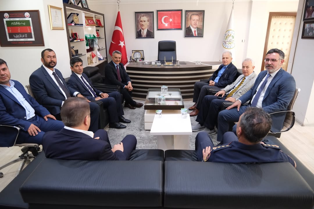 Yozgat Valisi Mehmet Ali Özkan, Yerköy Belediyesi’ni ziyaret ederek Belediye