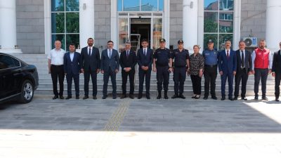 Yozgat Valisi Mehmet Ali Özkan, Yerköy Kaymakamlığı’nı ziyaret ederek ilçedeki