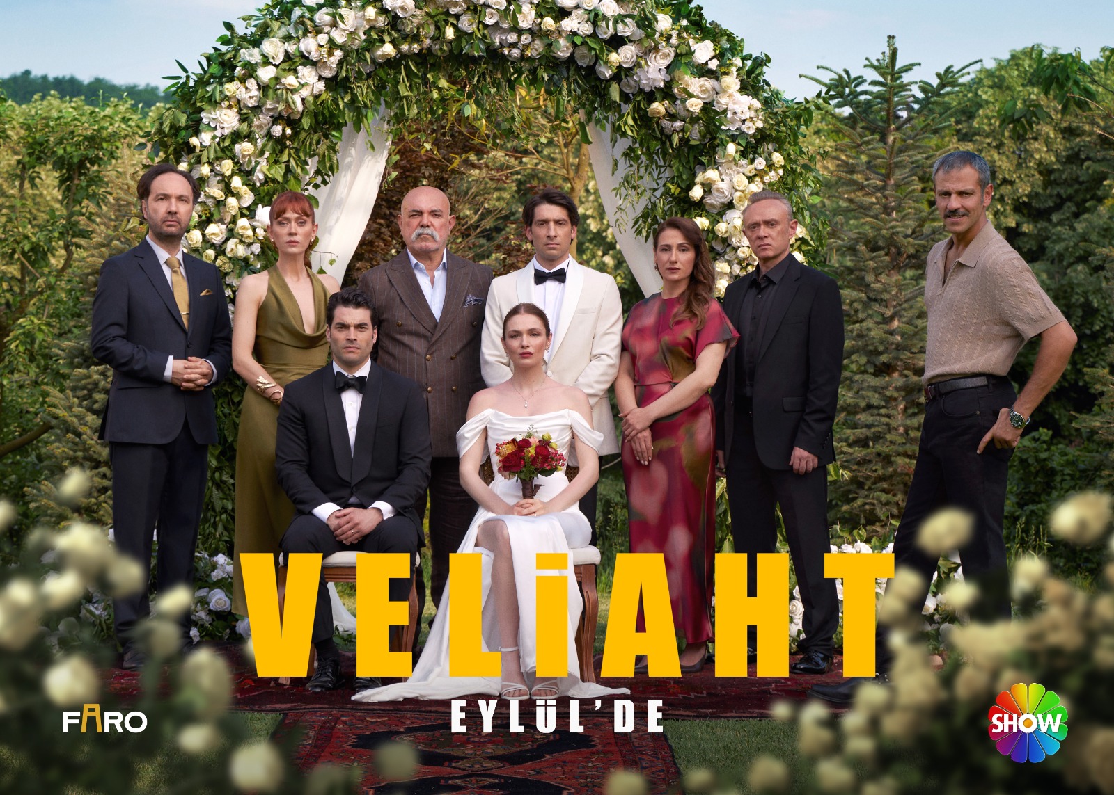 “Veliaht” dizisi eylül yayında Show TV’de seyirciyle buluşacak. İlk afişi