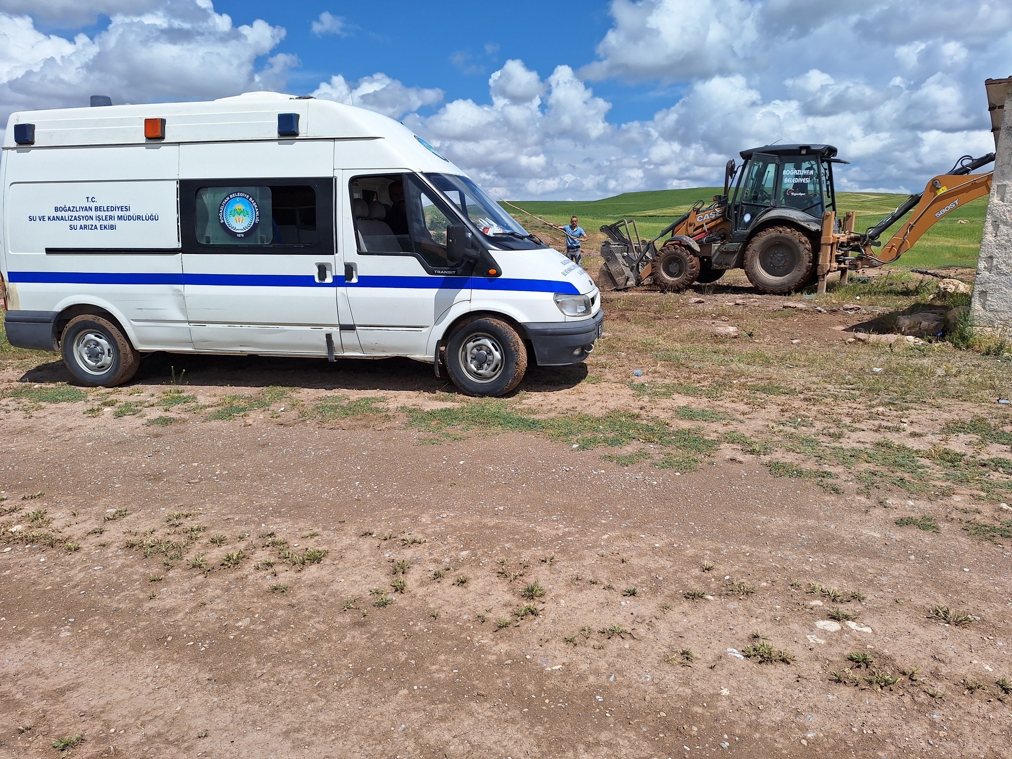 Başhoroz Köyü’nde yıllardır süren su sorunu, Boğazlıyan Belediyesi’nin desteğiyle adım