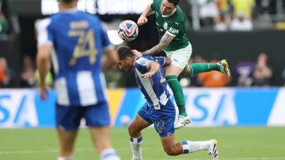 Palmeiras, Kulüpler Dünya Kupası’ndaki ilk maçında galibiyeti kaçırsa da, taraftarıyla