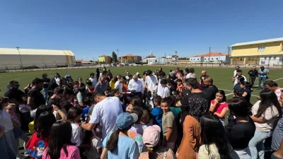 Boğazlıyan Yaz Spor Okulu’nun açılışında Başkan Gökhan Coşar, çocuklarla bir